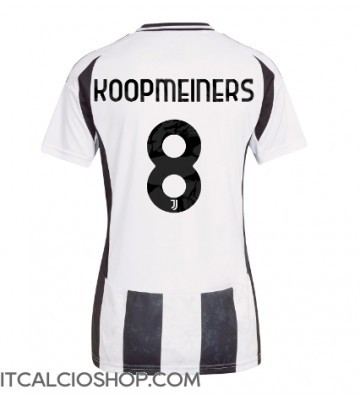Juventus Teun Koopmeiners #8 Prima Maglia Femmina 2024-25 Manica Corta